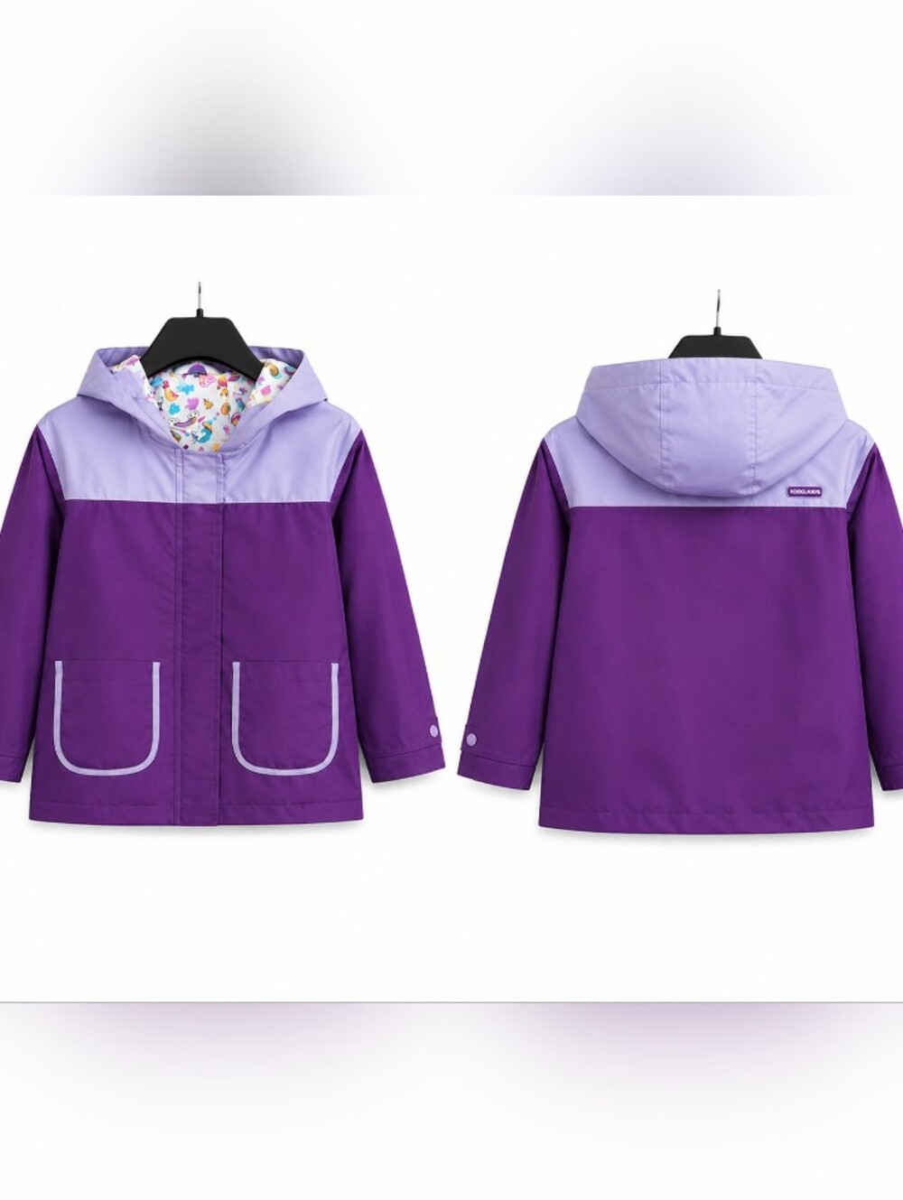 Sketchers Gorpcore 90s Colorblocking Whimsical Inner Lining Girls Jacket Size 4T